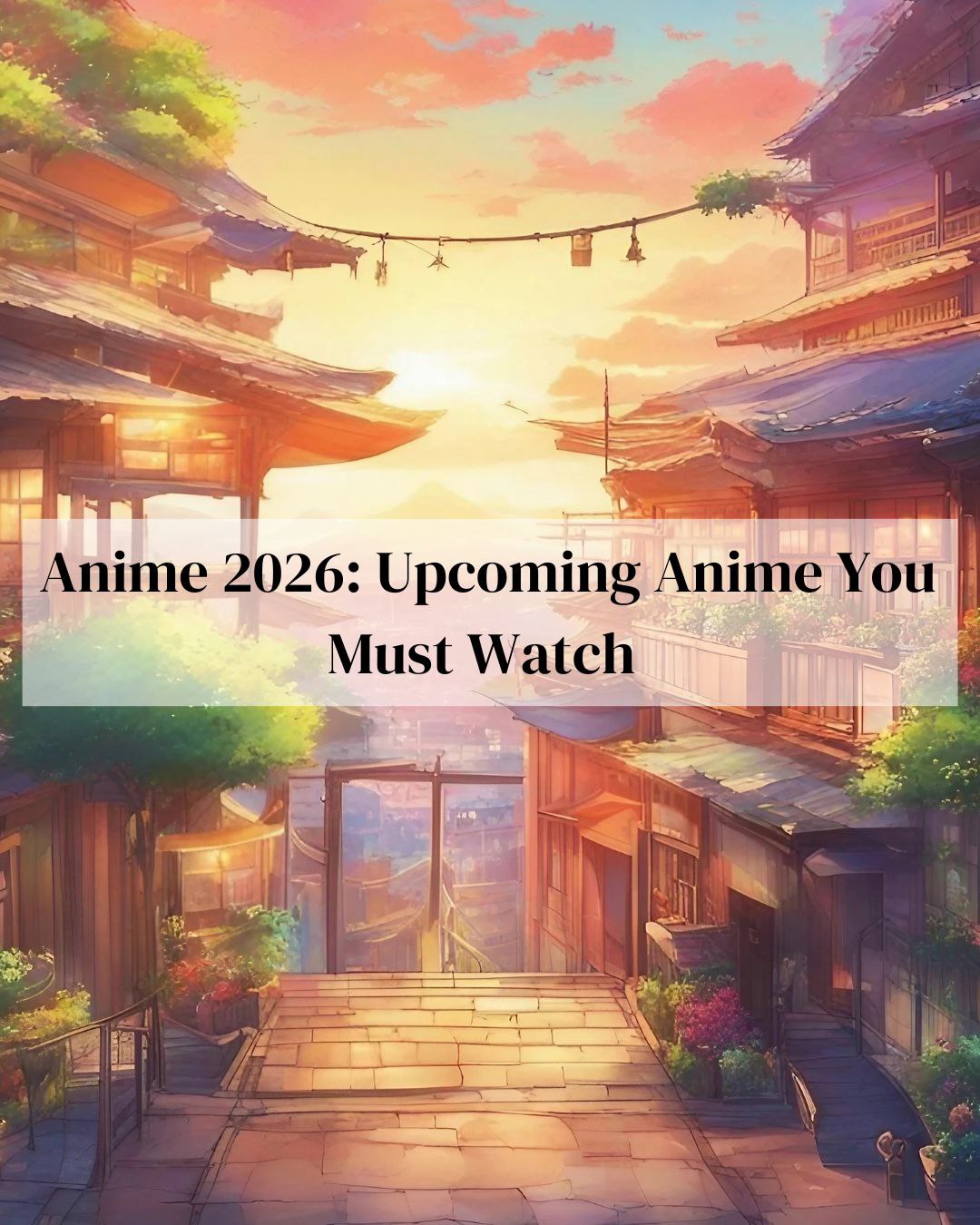 List of Upcoming Anime 2026